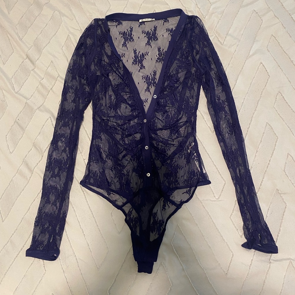 Free People Lady Lux Bodysuit